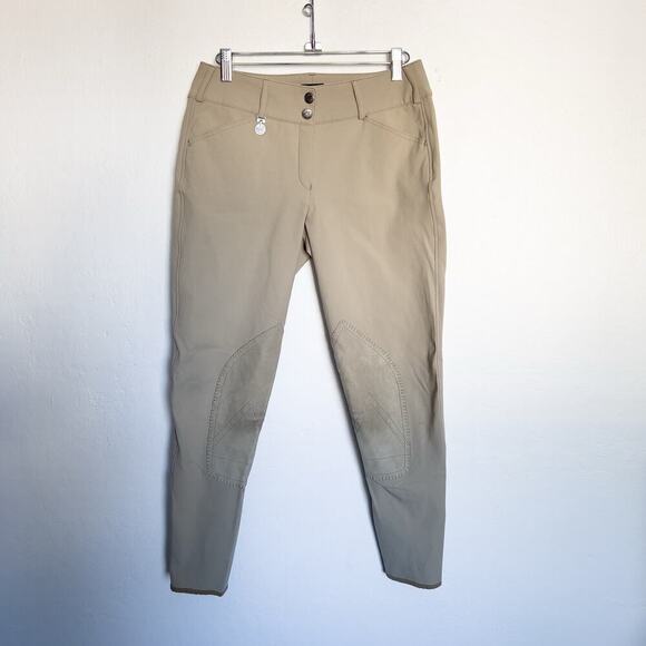 Pikeur Riding Breeches Pants Zip Sz 8 US Sz 40 Tan Equestrian Horse - Picture 1 of 9